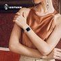 Нова Елегантна тънка каишка съвместима часовник Apple Watch с калъф 38 мм, снимка 7