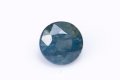 Синьо-зелен сапфир 0.34ct 3.6mm кръгла шлифовка нагряван №11, снимка 1 - Други - 41335172