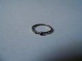сребърен пръстен Д, снимка 1 - Пръстени - 42046671