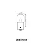 Крушки OSRAM 5007 R5W 12V 5W x10 BA15S, снимка 4
