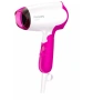 Сешоар Philips SalonDry Compact BHD003/00, 1400 W, сгъваем, бял/розов, снимка 1