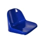 Червени седалки полипропилен с улей за външна употреба-лодка,яхта,трактор,триколка,стадион,амфитеатъ, снимка 3