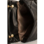 Дамска ватирана мека чанта в стилен дизайн и дръжка тип синджир Размери на чантата: Ширина 20 см, Дъ, снимка 4