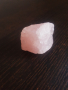 Естествен, нешлифован розов кварц друза, снимка 3