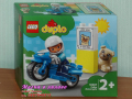 Продавам лего LEGO DUPLO 10967 - Полицейски мотор, снимка 1