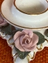 Alka. Germany.1950 г.Винтидж свещник с рози., снимка 2