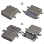 Букса конектор USB Type-C  14 / 24 pin , USB 3.1 , USB 3.2 SMT Connector, снимка 8
