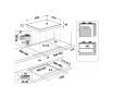 Газов плот Whirlpool AKT 627/NB, 59 см - черно стъкло, снимка 4
