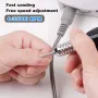 Компактна преносима електрическа пила за маникюр с LED дисплей, снимка 6