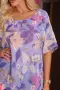 Туника “Floral Breeze” – туника в лилаво с флорален принт арт.5098, снимка 2