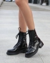 Равни боти - черен лак - BMG10, снимка 3