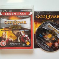 God of War Classics HD Collection Volume II Chains of Olympus and Ghost of игра за PS3 Playstation 3, снимка 1 - Игри за PlayStation - 42707134