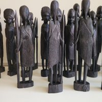 Африканси статуетки Антики НАМАЛЕНИ, снимка 17 - Антикварни и старинни предмети - 41323672