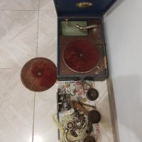 Части за грамофон с манивела, снимка 1 - Антикварни и старинни предмети - 41241736