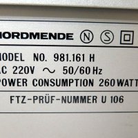 Nordmende Hi Fi 8900 SC, снимка 11 - Ресийвъри, усилватели, смесителни пултове - 44224030