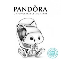 Талисман Пандора сребро проба 925 Pandora Cute Squirrel Charm. Колекция Amélie, снимка 1 - Гривни - 35975391