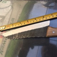 Турция- ловен,ръчно кован нож кожен калъф, 150х275 мм, снимка 2 - Ножове - 42199077