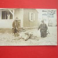 Стара снимка ловец ловци 1910 Райх Оригинал , снимка 2 - Колекции - 36067711
