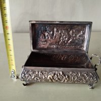 метална кутийка за бижута, снимка 3 - Антикварни и старинни предмети - 41849896