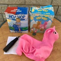 Детско пони за скачане John Hip Hop Pony , розов или син цвят, снимка 1 - Надуваеми играчки - 41698232