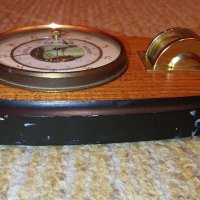 Барометър и термометър , снимка 4 - Антикварни и старинни предмети - 35871062
