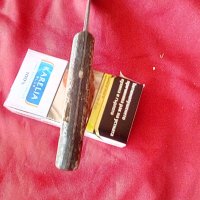 Страхотен стар нож, снимка 5 - Антикварни и старинни предмети - 42385791