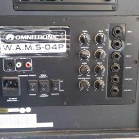 Преносима озвучителна система OMNITRONIC WAMS-04P, снимка 6 - Аудиосистеми - 41919551
