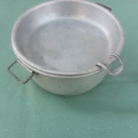 Стара алуминиев купа/канче БДС, снимка 1 - Аксесоари за кухня - 35760055
