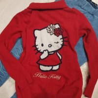 Лот клин+пуловерче Hello Kitty 8г., снимка 3 - Детски клинове - 38959869