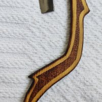 Мезеджийка брадвичка със стойка за стена - ръчна изработка, снимка 3 - Колекции - 44368273