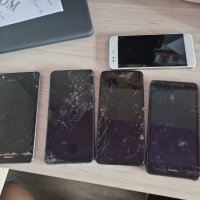7 бр телефони със счупени дисплей - за ремонт или за части, снимка 1 - Други - 42508898