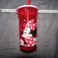 Детска чаша - розова, Minnie mouse, снимка 2 - Други - 40248629