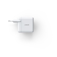 Зарядно устройство Anker PowerPort+ 2 PD, 35W, USB-A, USB-C, бял, снимка 2 - Резервни части за телефони - 36101304