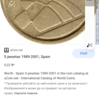 Лот Испански монети, снимка 1 - Нумизматика и бонистика - 36080285