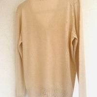 Нежна блуза CASSIS коприна и кашмир, снимка 4 - Блузи с дълъг ръкав и пуловери - 36290129