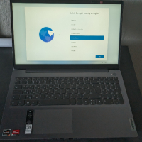 Лаптоп Lenovo IdeaPad 3 15.6", 16GB RAM, 512GB SSD, Ryzen 5 5500U 2023, снимка 4 - Лаптопи за работа - 44535929