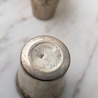 Старинен комлект от 6 метални чашки, снимка 5 - Антикварни и старинни предмети - 39288247