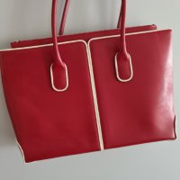 Abro естествена кожа дамска чанта, снимка 1 - Чанти - 41515736