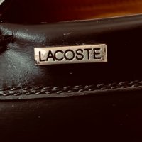 Кожени маркови обувки- лоуфъри LACOSTE, снимка 7 - Ежедневни обувки - 36029674