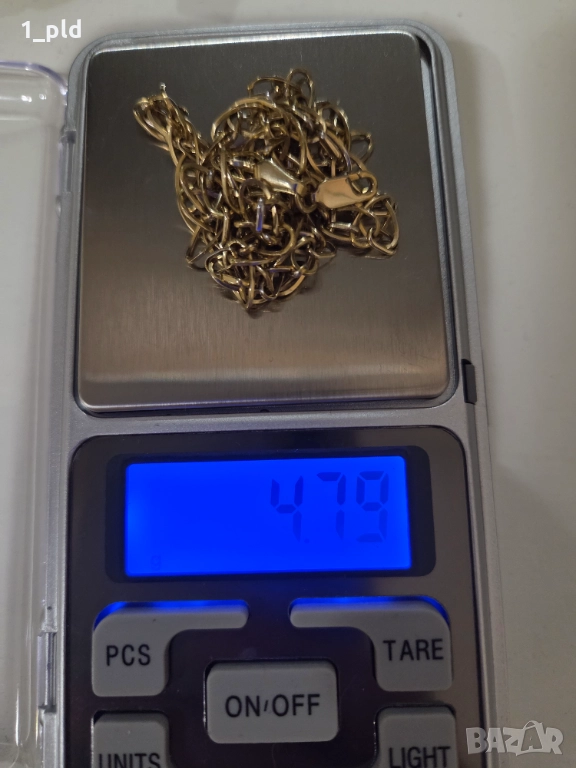 Златно дамско колие, снимка 1