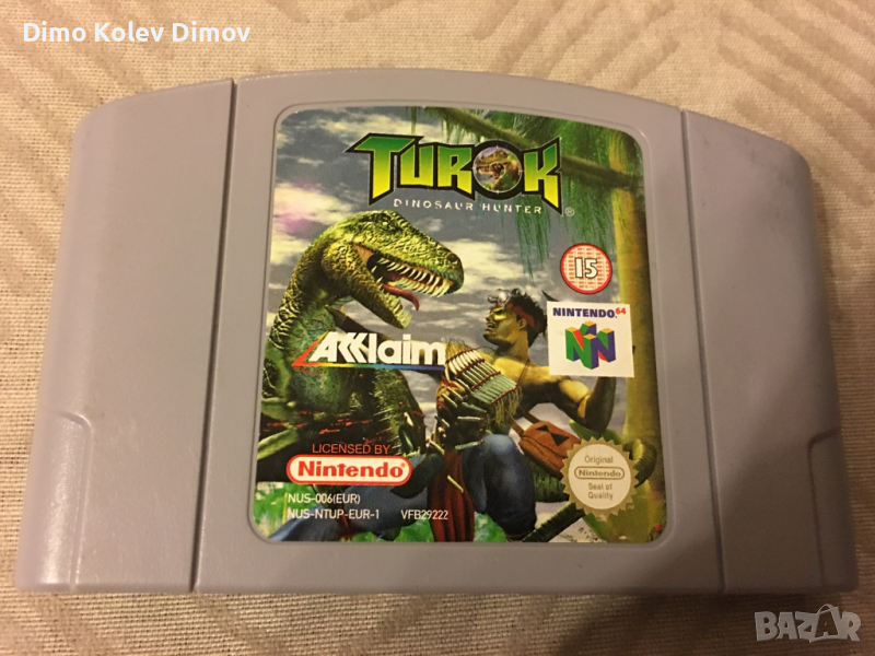 Turok Nintendo 64 N64 N 64, снимка 1