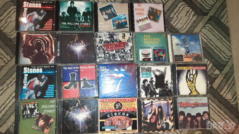  Колекция от 21 компакт диска, CD Rolling Stones, снимка 1