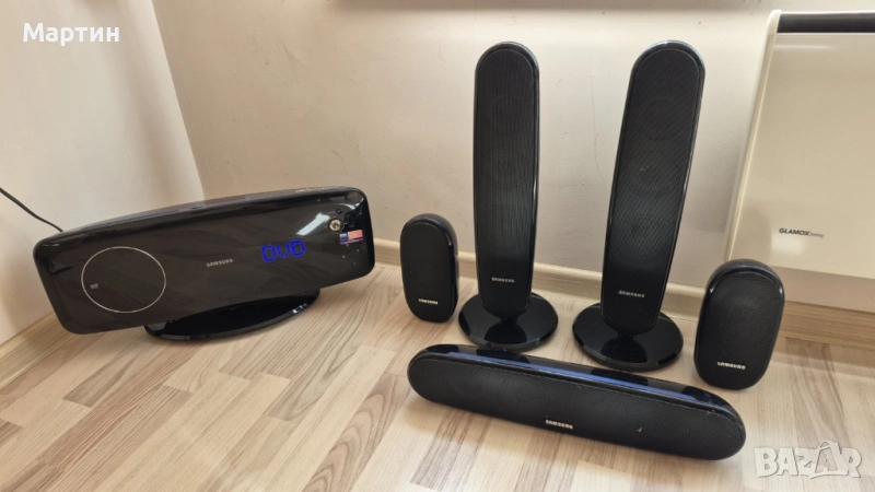 SAMSUNG HT-XQ100N USB/HDMI/DVD/RECEIVER, снимка 1