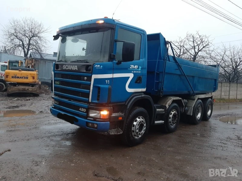 Скания самосвал 8х4, снимка 1