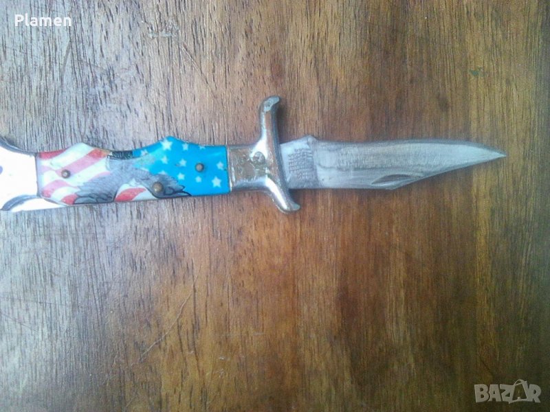 Сгъваем нож с американското знаме, снимка 1