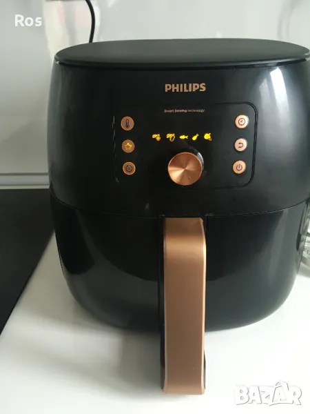 Еър фрайер Philips Smart Airfryer XXL, HD9867/90, черна, снимка 1