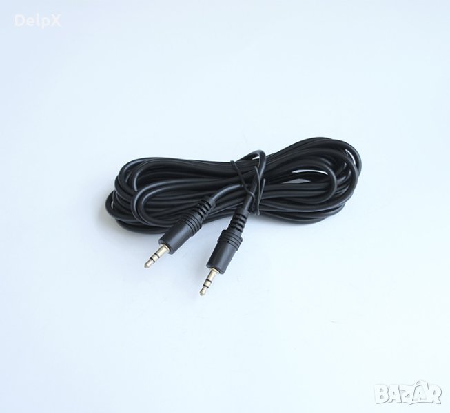 Кабел AUX 3,5mm JACK(м) 5m, снимка 1