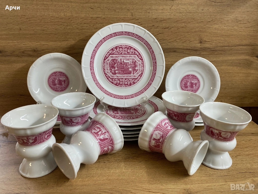 Немски порцеланов сервиз -HEINRICH, снимка 1