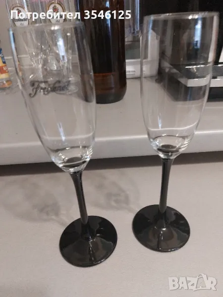 2 чаши за шампанско , снимка 1
