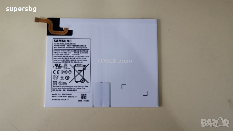 Нова Оригинална Батерия за Samsung Galaxy Tab A 10.1 2019 T510 EB-BT515ABU Оригинал, снимка 1